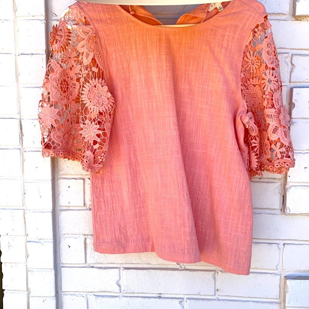 Coral Blouse